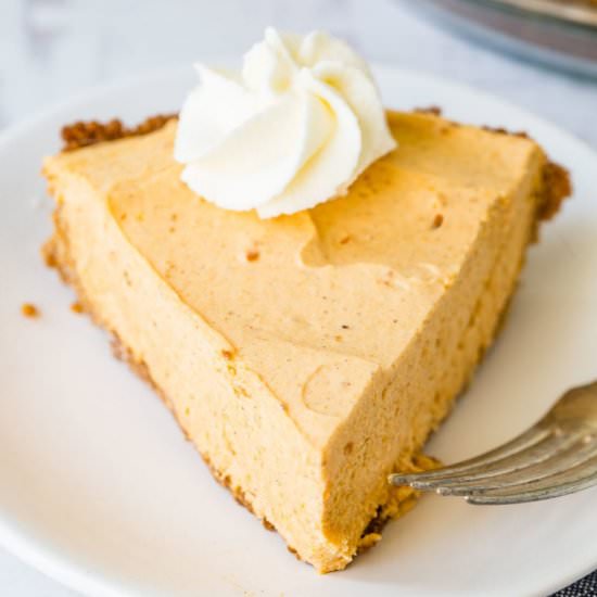 Marshmallow No Bake Pumpkin Pie