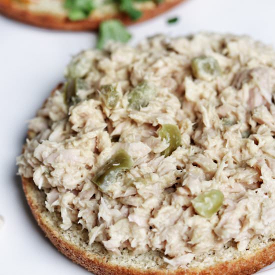 Jalapeno Dijon Tuna Salad
