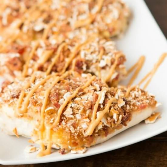 Bacon Honey Mustard Pretzel Chicken