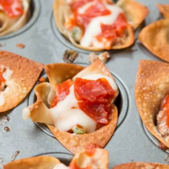 Pepperoni Pizza Dip Cups