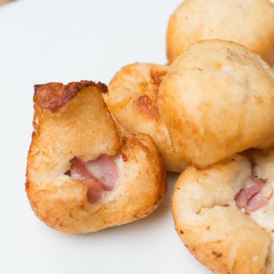 Chicken Cordon Bleu Bombs