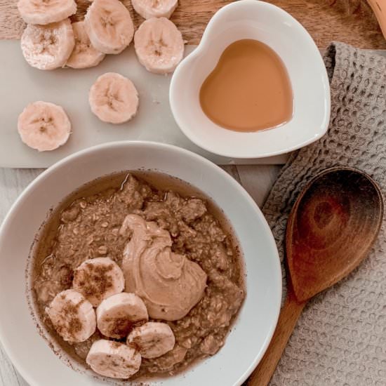 Spiced Banana Porridge