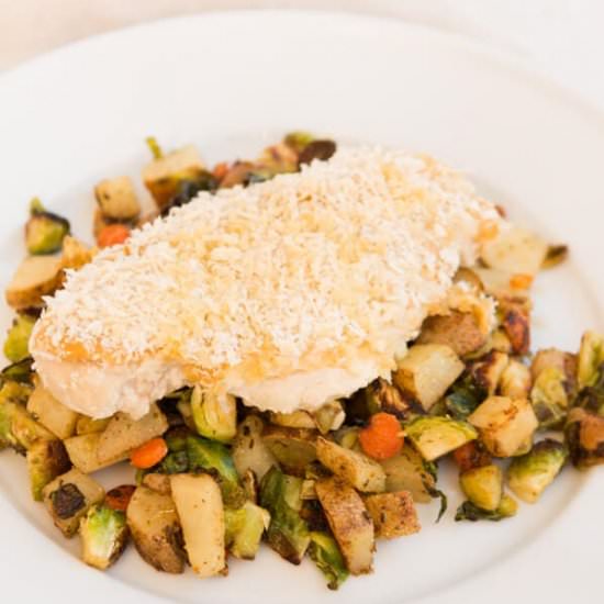 Healthy Hummus Chicken and Hash
