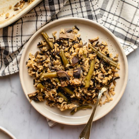 Mushroom & Green Bean Casserole