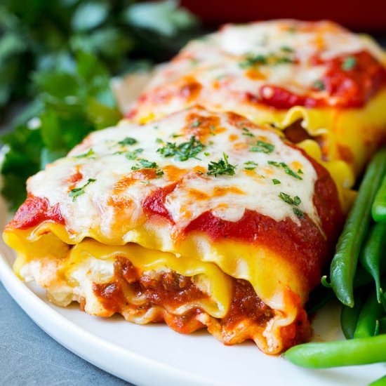 Lasagna Roll Ups