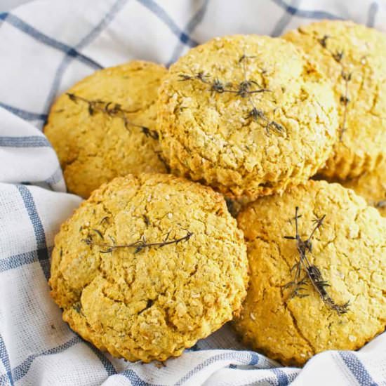 Butternut & Thyme Biscuits