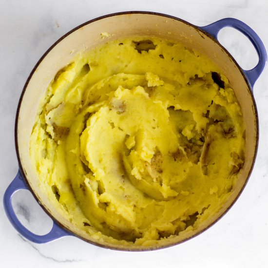 Olive Oil Mashed Potatoes