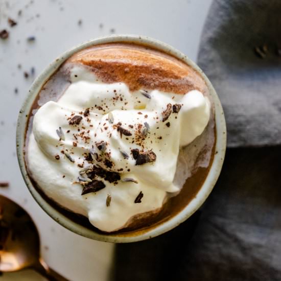 Lavender Hot Chocolate