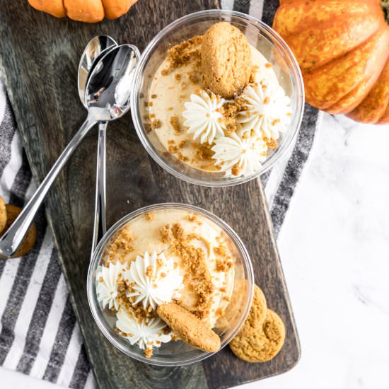 No Bake Pumpkin Cheesecake