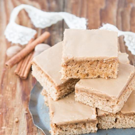Spice Cake with Maple Frosting