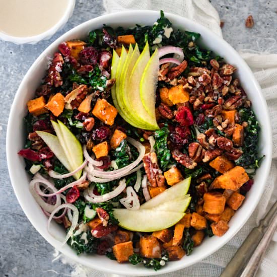 Thanksgiving Kale Salad