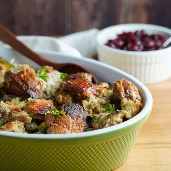 Crock Pot Stuffing