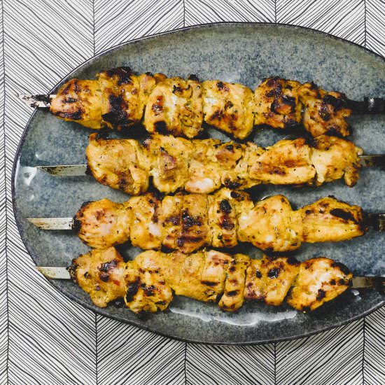 Spanish Chicken Skewers