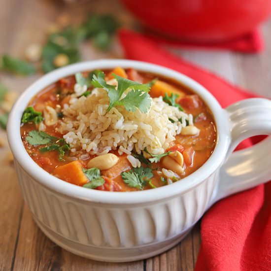 African peanut stew