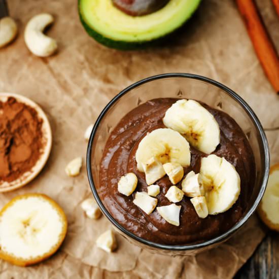 Surprise Vegan Chocolate Pudding