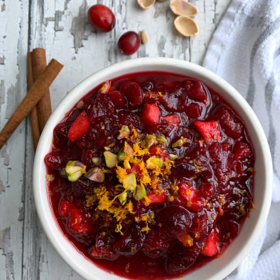 Homemade Cranberry Sauce