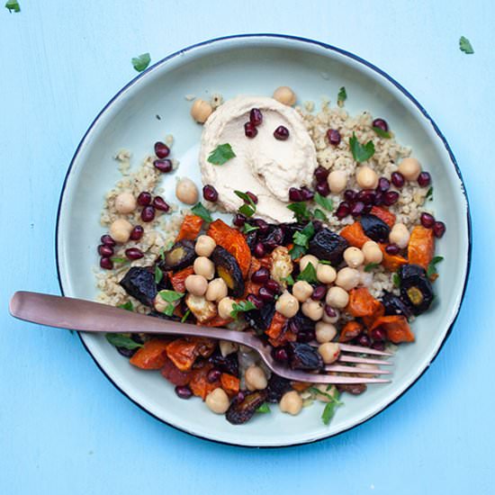 Roasted Veg & Grain Salad