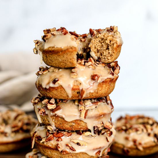 baked maple donuts