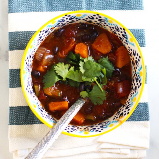 Instant Pot Butternut Squash Chili