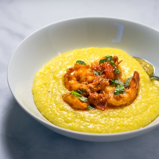 Shrimp & Polenta