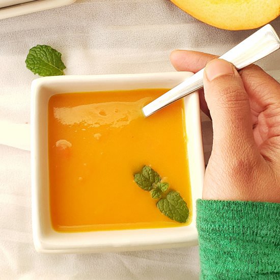 Vegan Pumpkin Carrot Soup