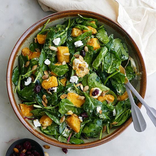 Roasted Pumpkin Salad