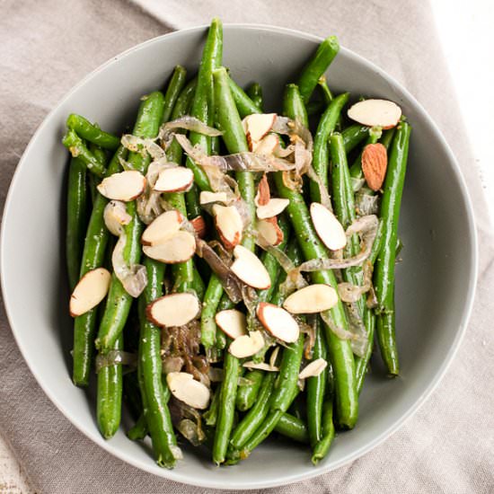 Green Beans with Shallot Butter