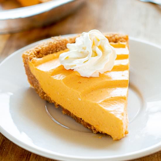 No-Bake Pumpkin Silk Pie