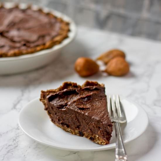 California Fig Chocolate Cream Pie