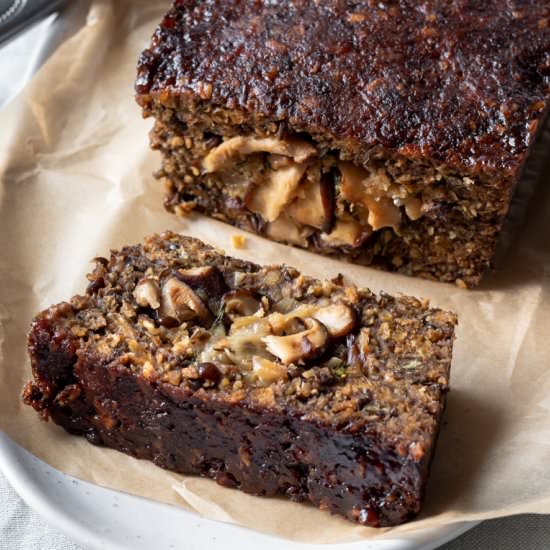 Black Lentil & Beyond Meat Loaf