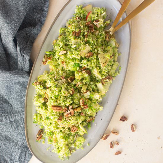 Shaved Brussel Sprouts Salad