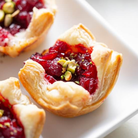 Cranberry Brie Bites