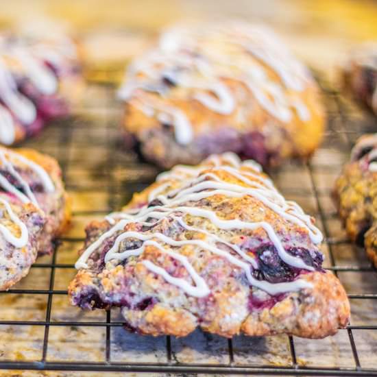 Lemon Blueberry Scones