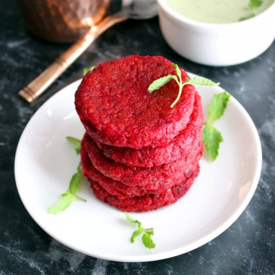 Beetroot Tikki / Beetroot Patties