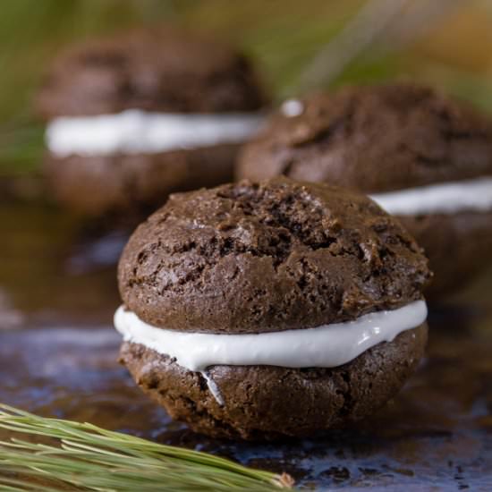 Chocolate Marshmallow Moonpies