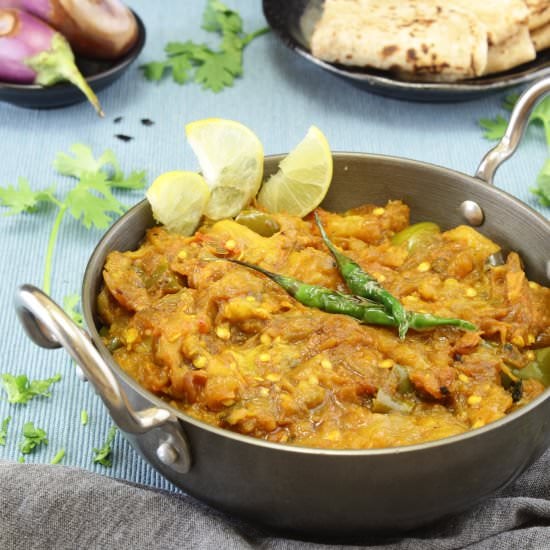 Baingan Bharta / Smoked Eggplant