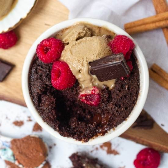 Vegan Chocolate Mug Cake