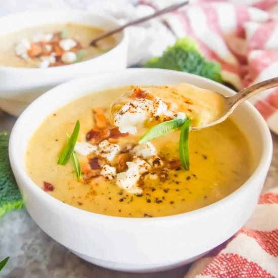Sweet Potato Broccoli Soup
