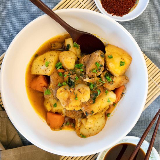Korean Spicy Chicken Stew
