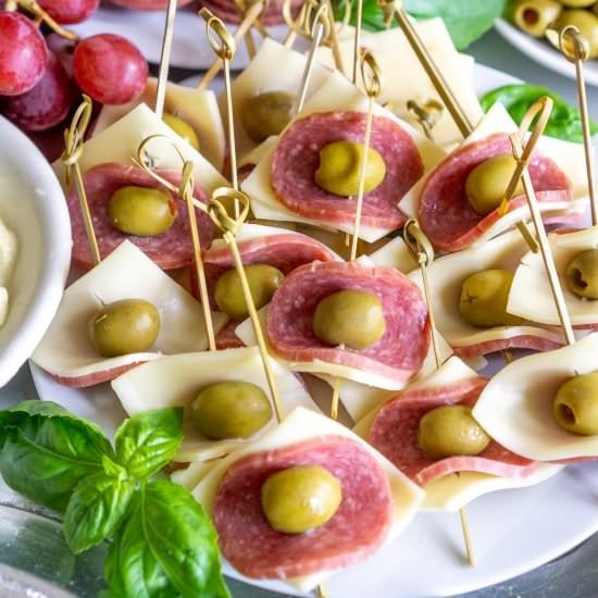 Easy Salami & Cheese Appetizer