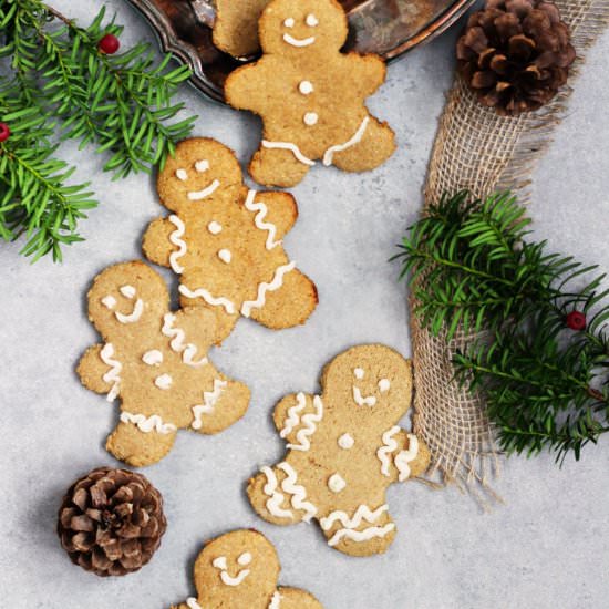 Gluten Free Gingerbread Man Cookies
