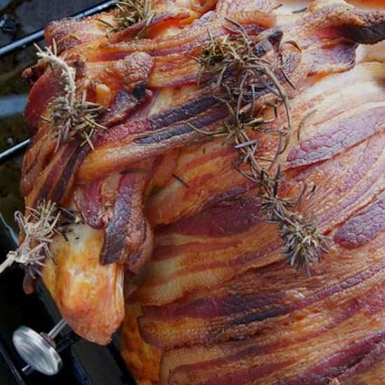 Smoky Paprika-Bacon Roasted TUrkey