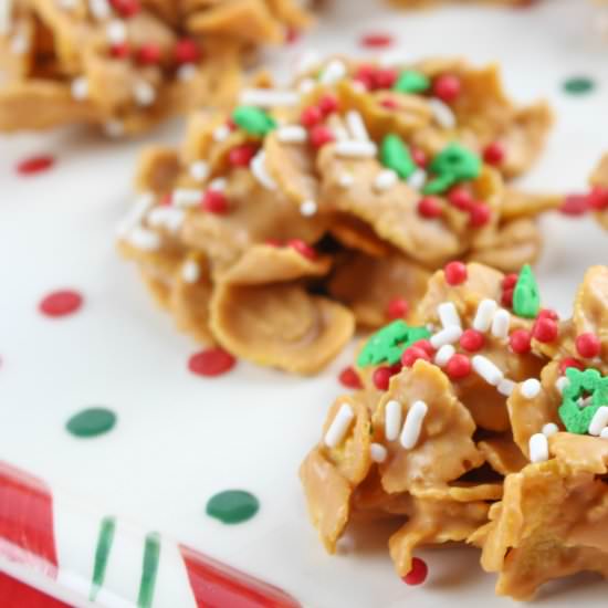 Christmas Crunchies No Bake Treats