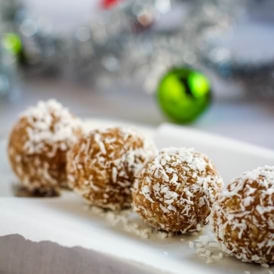 No-Bake Vegan Snowball Cookies