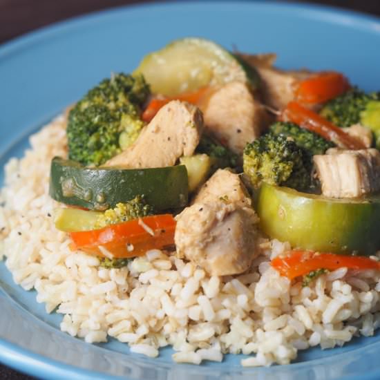 Instant Pot Chicken Stir Fry