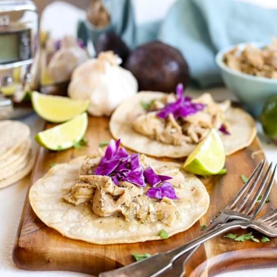 Crock Pot Salsa Verde Chicken