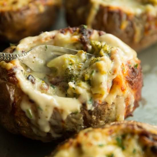 Broccoli Baked Potatoes