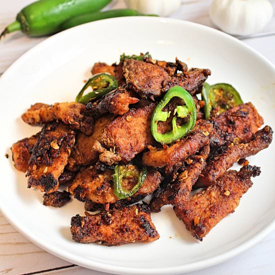 Salt and Pepper Soy Sauce Pork