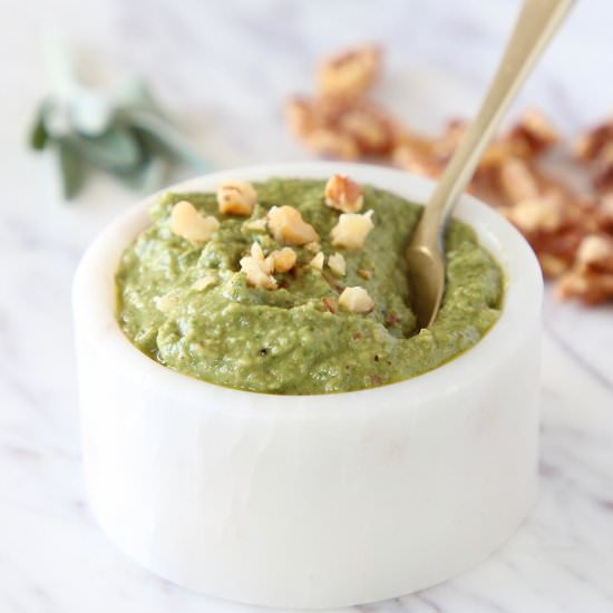 Walnut Sage Pesto