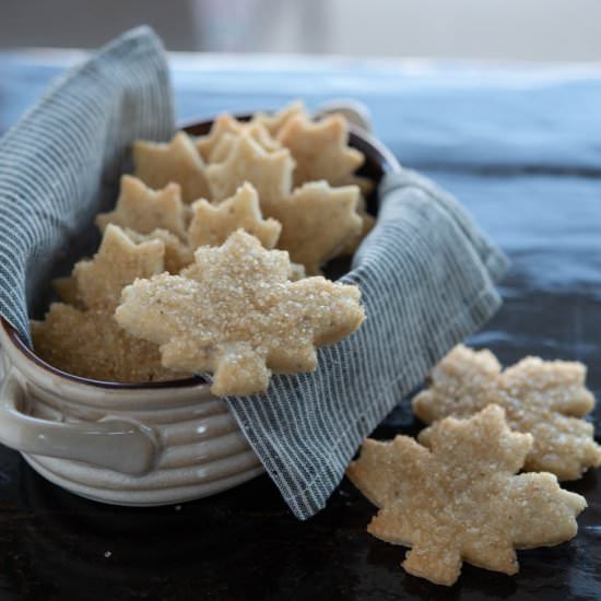Maple Walnut Cutout Cookies